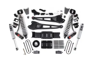 BDS2179PPS | BDS Suspension 6 Inch Lift Kit With Radius Arm For Ram 3500 4WD Diesel | Front Coilover / Rubber Bump Stop | Rear 5 Inch Block Kit With Overload | Fox 2.5 Performance Series HTO Shocks