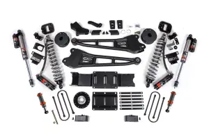 BDS2183PESB | BDS Suspension 6 Inch Lift Kit With 4-Link For Ram 3500 4WD Diesel | Front Coilover / Fox 2.0 Hydro Bump Stop | Rear 6 Inch Block Kit With OE Air Assist | Fox 2.5 Performance Elite Shocks