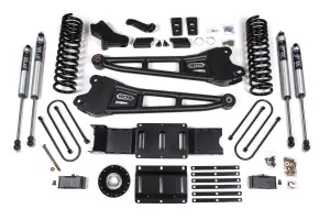 BDS2185FS | BDS Suspension 5.5 Inch Lift Kit With Radius Arm For Ram 3500 4WD Gas | Rear 5 Inch Block Kit With Overload | Fox 2.0 Performance Series Shocks