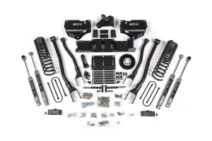 BDS2187H | BDS Suspension 5.5 Inch Lift Kit With 4-Link For Ram 3500 4WD Gas | Rear 5 Inch Block Kit Without Overload | NX2 Nitro Series Shocks