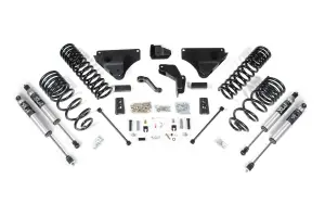 BDS1601PS | BDS Suspension 4 Inch Lift Kit For Ram 2500 4WD Diesel | Rear Lift Coil Springs | Fox 2.5 Performance Series HTO Shocks