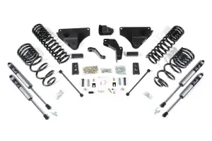 BDS1601FS | BDS Suspension 4 Inch Lift Kit For Ram 2500 4WD Diesel | Rear Lift Coil Springs | Fox 2.0 Performance Series Shocks