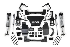 BDS1851FSL | BDS Suspension 4 Inch Lift Kit For Chevrolet Silverado / GMC Sierra 1500 4WD Gas | Front Fox 2.0 Performance Series Coilover | Rear Fox 2.0 Performance Series Shock