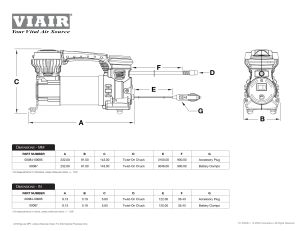 VIAIR - 00087 | VIAIR Every Vehicle Carry 85P Portable Compressor Kit | Battery Clamps, Twist-on Tire Chuck - Image 5