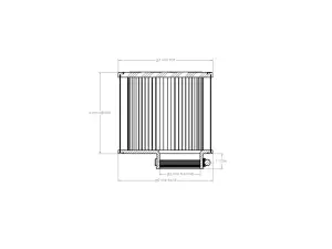 Afe - Advance Flow Engineering - 21-90042V | aFe Power Aries Powersport Intake Replacement Air Filter With D2 Dura-Dry Media | 3 IN F (Offset) x 7 IN B x 7 IN T x 6 IN H - Image 6