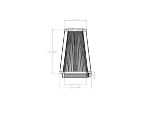 Afe - Advance Flow Engineering - 21-90069V | aFe Power Magnum FORCE Intake Replacement Air Filter With D2 Dura-Dry Media | 3-1/2 IN F x 5 IN B x 3-1/2 IN T x 7 IN H - Image 6