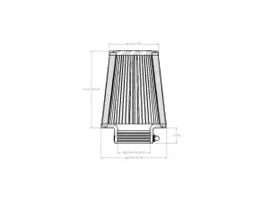 Afe - Advance Flow Engineering - 21-91004V | aFe Power Magnum FORCE Intake Replacement Air Filter With D2 Dura-Dry Media | 3 F x 6 B x 4-1/2 T x 7 H in - Image 6