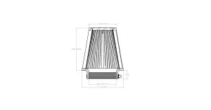 Afe - Advance Flow Engineering - 21-91045V | aFe Power Magnum FORCE Intake Replacement Air Filter With D2 Dura-Dry Media | 4-1/2 IN F x 7 IN B x 4-1/2 IN T x 7 IN H - Image 6
