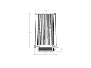 Afe - Advance Flow Engineering - 21-91056V | aFe Power Magnum FORCE Intake Replacement Air Filter With D2 Dura-Dry Media | 3-1/2 IN F x 6 IN B x 5-1/2 IN T x 9 IN H - Image 6