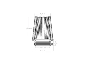 Afe - Advance Flow Engineering - 21-91057V | aFe Power Magnum FORCE Intake Replacement Air Filter With D2 Dura-Dry Media | 4 IN F x 6 IN B x 4-1/2 T x 7 IN H - Image 6