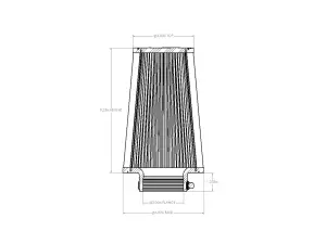 Afe - Advance Flow Engineering - 21-91075V | aFe Power Magnum FORCE Intake Replacement Air Filter With D2 Dura-Dry Media | 3 F x 6 IN B x 4-1/2 IN T x 9-1/4 IN H - Image 6