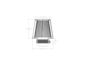 Afe - Advance Flow Engineering - 21-91076V | aFe Power Magnum FORCE Intake Replacement Air Filter With D2 Dura-Dry Media | 3 IN F x 6 IN B x 4-1/2 IN T x 5-1/2 IN H - Image 6