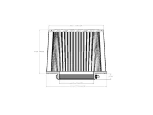 Afe - Advance Flow Engineering - 21-91080V | aFe Power Magnum FORCE Intake Replacement Air Filter With D2 Dura-Dry Media | 5-1/2 IN F x (7x10) IN B x (7x9) IN T x 7 IN H - Image 6