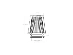 Afe - Advance Flow Engineering - 21-91090V | aFe Power Magnum FORCE Intake Replacement Air Filter With D2 Dura-Dry Media | 3-1/2 IN F x 6 IN B x 4-1/2 IN T x 6 IN H - Image 6