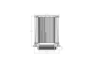 Afe - Advance Flow Engineering - 21-91153V | aFe Power Magnum FORCE Intake Replacement Air Filter With D2 Dura-Dry Media | 4 IN F x 6-1/2 IN B x 6-1/2 IN T x 8 IN H - Image 6
