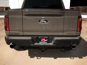 Afe - Advance Flow Engineering - 49-33160-B | aFe Power Gemini XV 304 Stainless Steel Cat-Back Exhaust System With Dual Black Tip For Ford F-150 Tremor V6-3.5L (tt)/ V8-5.0L - Image 2