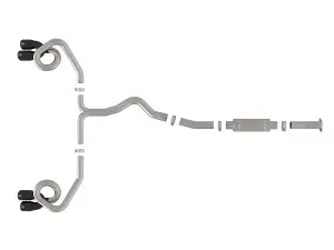 Afe - Advance Flow Engineering - 49-36812-B | aFe Power Takeda 3 Inch To 2-1/2 Inch, 304 Stainless Steel Cat-Back Exhaust System With Black Tip For Subaru WRX H4-2.4L (t) - Image 5