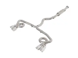 49-36812-P | aFe Power Takeda 3 Inch To 2-1/2 Inch, 304 Stainless Steel Cat-Back Exhaust System With Polished Tip For Subaru WRX H4-2.4L (t)
