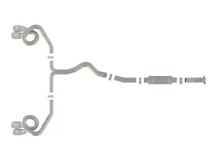 Afe - Advance Flow Engineering - 49-36812-P | aFe Power Takeda 3 Inch To 2-1/2 Inch, 304 Stainless Steel Cat-Back Exhaust System With Polished Tip For Subaru WRX H4-2.4L (t) - Image 4