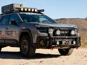 Afe - Advance Flow Engineering - 79-27033 | aFe Power Terra Guard Bull Bar With Winch Mount For Subaru Outback Wilderness (BU) H4-2.4L (t) - Image 3