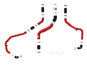 Afe - Advance Flow Engineering - 46-20784-R | aFe Power BladeRunner Aluminum Hot and Cold Charge Pipe Kit, Red For Ford F-150 V6-2.7L (tt) - Image 2