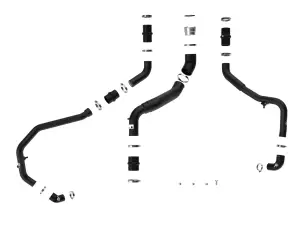 Afe - Advance Flow Engineering - 46-20784-B | aFe Power BladeRunner Aluminum Hot and Cold Charge Pipe Kit, Black For Ford F-150 V6-2.7L (tt) - Image 2