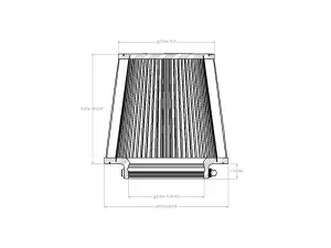 Afe - Advance Flow Engineering - 21-91051V | aFe Power Magnum FORCE Intake Replacement Air Filter With D2 Dura-Dry Media | 5-1/2 IN F x 9 IN B x 7 IN T x 8 IN H - Image 6
