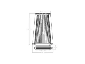 Afe - Advance Flow Engineering - 21-91006V | aFe Power Magnum FORCE Intake Replacement Air Filter With D2 Dura-Dry Media | 4 F x 6 IN B x 4-1/2 IN T x 9 IN H - Image 6