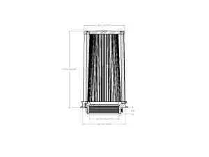 Afe - Advance Flow Engineering - 21-90099V | aFe Power Momentum Intake Replacement Air Filter With Pro 5R Media | 3-1/2 IN F x 5 IN B x 4-3/4 IN T x 9 IN H - Image 6