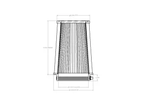 Afe - Advance Flow Engineering - 21-90049V | aFe Power Magnum FORCE Intake Replacement Air Filter With D2 Dura-Dry Media | 5 IN F x 6-1/2 IN B x 5-1/2 IN T x 9 IN H - Image 6