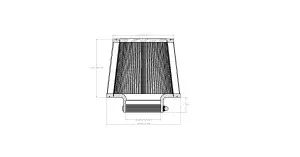 Afe - Advance Flow Engineering - 21-90047V | aFe Power Magnum FORCE Intake Replacement Air Filter With D2 Dura-Dry Media | 4-1/2 IN F x 8-1/2 IN B x 7 IN T x 6-3/4 IN H - Image 6