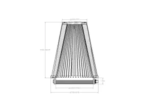 Afe - Advance Flow Engineering - 21-90039V | aFe Power Magnum FORCE Intake Replacement Air Filter With D2 Dura-Dry Media | 6 F x 7-1/2 B x 4 T x 9 H in - Image 6