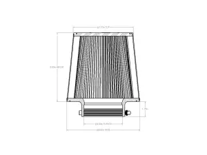 Afe - Advance Flow Engineering - 21-90028V | aFe Power Magnum FORCE Intake Replacement Air Filter With D2 Dura-Dry Media | 4-1/2 IN F x 8-1/2 IN B x 7 IN T x 8 IN H - Image 6