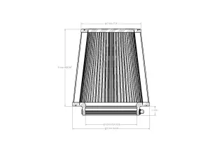 Afe - Advance Flow Engineering - 21-90021V | aFe Power Magnum FORCE Intake Replacement Air Filter With D2 Dura-Dry Media | 6 IN F x 9 IN B x 7 IN T x 9 IN H - Image 6