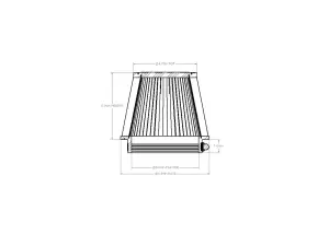 Afe - Advance Flow Engineering - 21-50505V | aFe Power Universal Clamp-On Air Filter With D2 Dura-Dry Media | 5 IN F x 6-1/2 IN B x 4-3/4 IN T x 5 IN H - Image 6