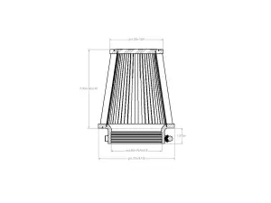 Afe - Advance Flow Engineering - 21-45003V | aFe Power Universal Clamp-On Air Filter With D2 Dura-Dry Media | 4-1/2 IN F x 7 IN B x 4-3/4 IN T x 7 IN H - Image 6