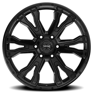 TW407C-20908404-12 | Rough Country Torque Prime Wheel | Satin Black / 20x9 / 6x5.5 / -12mm
