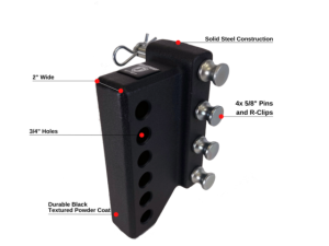 Cognito Motorsports - HDWDA | Cognito BulletProof Heavy Duty Weight Distribution Adapter - Image 2