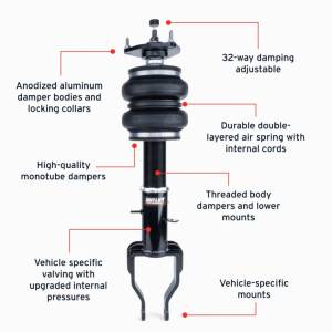 Air Lift Performance - 76035 | Air Lift Performance Air Suspension Front Kit For Nissan GT-R - Image 4