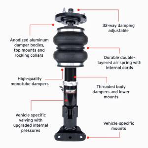 Air Lift Performance - 76036 | Air Lift Performance Air Suspension Front Kit For BMW Z3 E36 Compact And 3-Series (Compact) E36 - Image 5