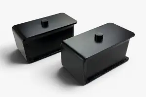 McGaughys Suspension Parts - 52403 | McGaughys 2.8 Inch Rear Lift Blocks For Chevrolet Silverado / GMC Sierra 2500HD / 3500HD - Image 1