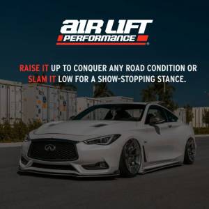 Air Lift Performance - 76046 | Air Lift Performance Air Suspension Front Kit For Infiniti Q50 AWD / Q60 AWD Without DDS - Image 6