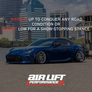 Air Lift Performance - 76506 | Air Lift Performance Air Suspension Rear Kit For Toyota GT86 And GR86 / Subaru BRZ / Scion FR-S - Image 7