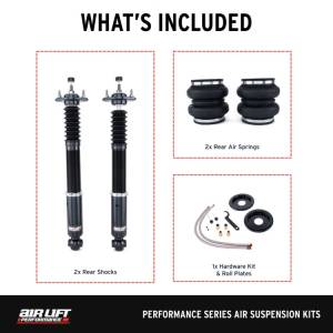 Air Lift Performance - 76530 | Air Lift Performance Air Suspension Rear Kit For BMW 3-Series E30 - Image 5