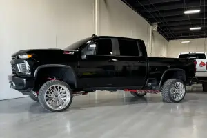 McGaughys Suspension Parts - 52405 | McGaughys 4 Inch Premium Lift Kit With M84 Reservoir Shocks For Chevrolet Silverado / GMC Sierra 3500HD - Image 4