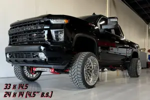 McGaughys Suspension Parts - 52405 | McGaughys 4 Inch Premium Lift Kit With M84 Reservoir Shocks For Chevrolet Silverado / GMC Sierra 3500HD - Image 3