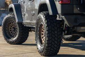 Rough Country - 87170918A | Rough Country 87 Series Wheel | Simulated Beadlock, 5x5.0 Bolt Pattern, Bronze/Black Finish, 17x8.5 Wheel Size, 0mm Wheel Offset, 4.25" Centerbore - Image 10