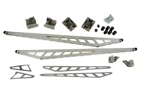 50719 | McGaughys Traction Bar Kit For Chevrolet Silverado / GMC Sierra 1500 | Raw Finish