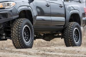 Rough Country - 87170912BA | Rough Country 87 Series Wheel | Simulated Beadlock, 6x5.5 Bolt Pattern, Matte Black/Machined Finish, 17x8.5 Wheel Size, 0mm Wheel Offset, 4.25" Centerbore - Image 10