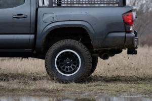 Rough Country - 87170912BA | Rough Country 87 Series Wheel | Simulated Beadlock, 6x5.5 Bolt Pattern, Matte Black/Machined Finish, 17x8.5 Wheel Size, 0mm Wheel Offset, 4.25" Centerbore - Image 13